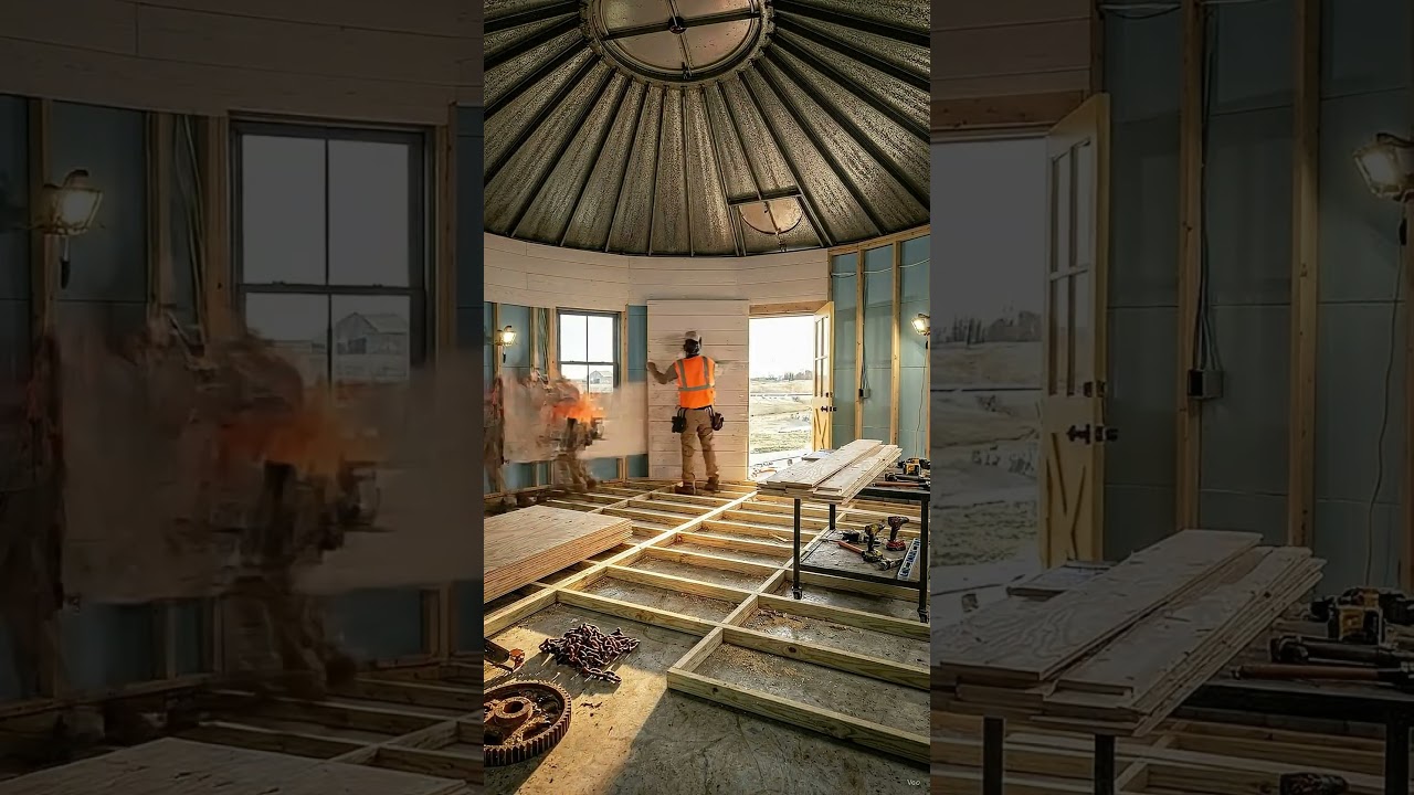 The Ultimate Silo to Home Conversion #diy #construction #tinyhome