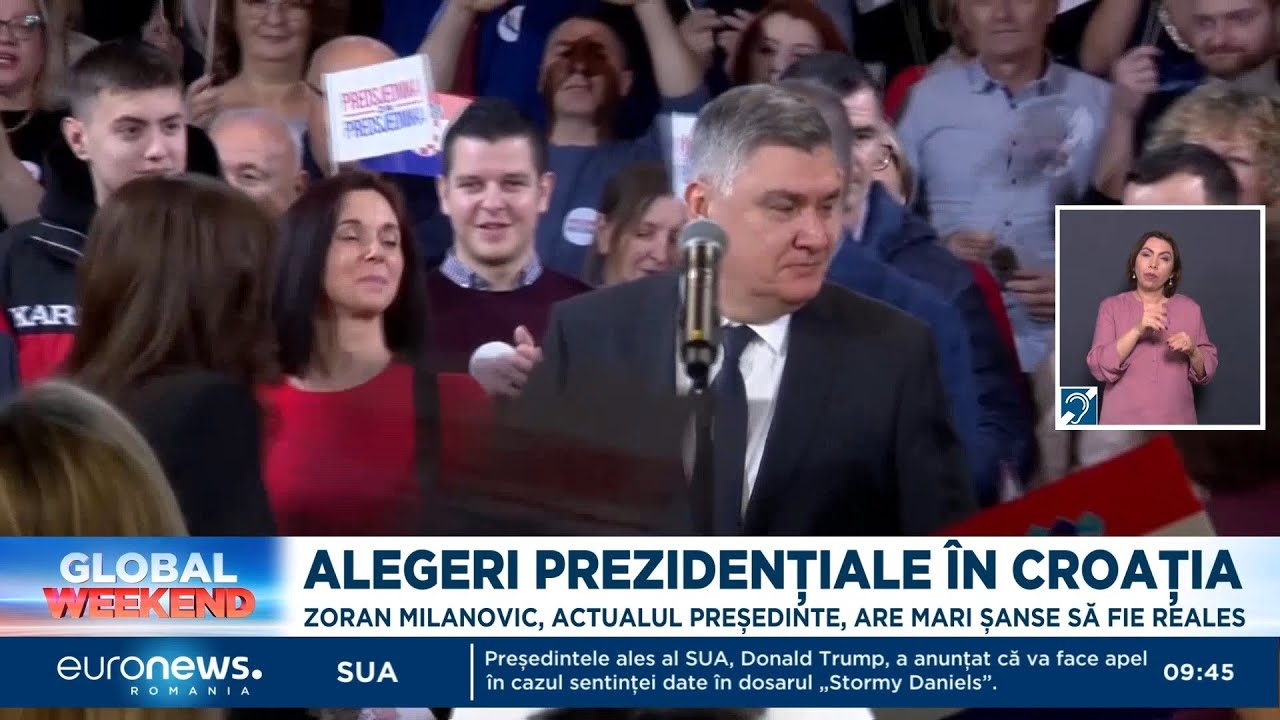 Alegeri prezidențiale în Croația. Zoran Milanovic, un Trump al Croației, este favorit în cursă