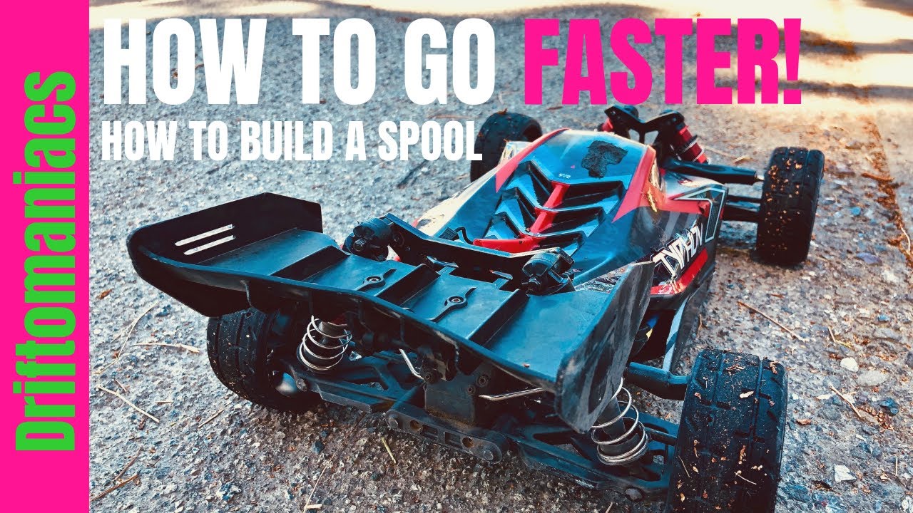 How To Make An RC Car Faster Or How To Build A Spool With Speed Run Demos
