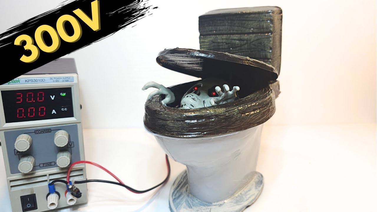 Overvolted Halloween Toys: What Happens at 300V?