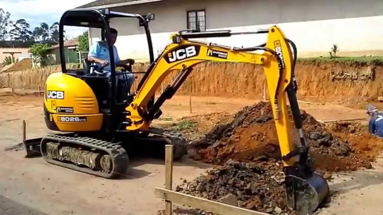 Мини экскаватор JCB 8026 CTS