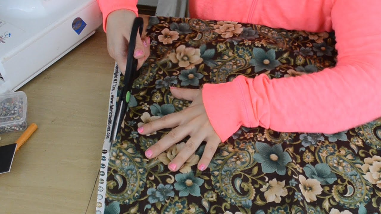 ((ASMR Binaural Recording)) Cutting Fabric for Tote bag