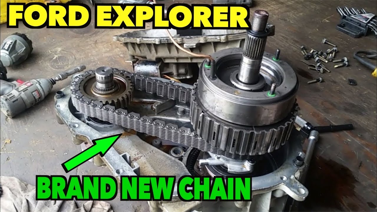 Новая цепь раздаточной коробки... Explorer