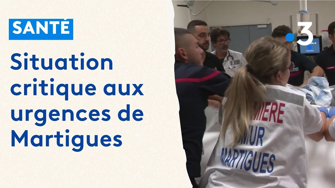 Les médecins dénoncent une situation extrêmement tendue aux urgences de l'hôpital de Martigues