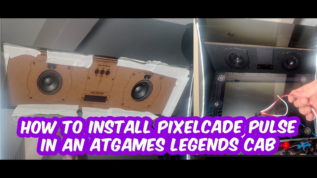 How to Install Pixelcade Pulse in an AtGames Legends Cab