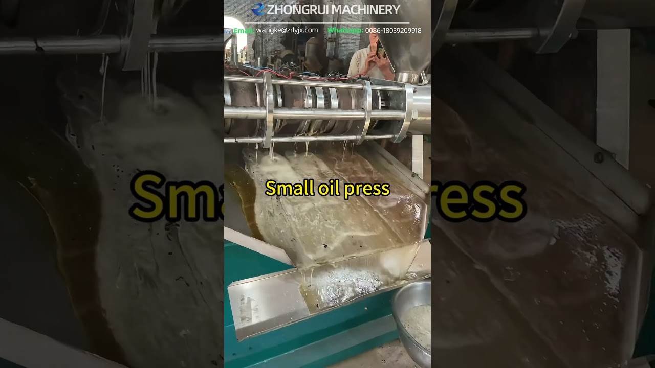 How do you press oil?Whole Process of Oil Pressing #oilpress