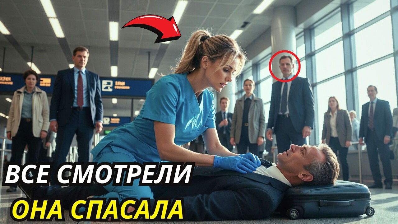 Она пропустила важный рейс, спасая мужчину в аэропорту — и не знала, кем он был