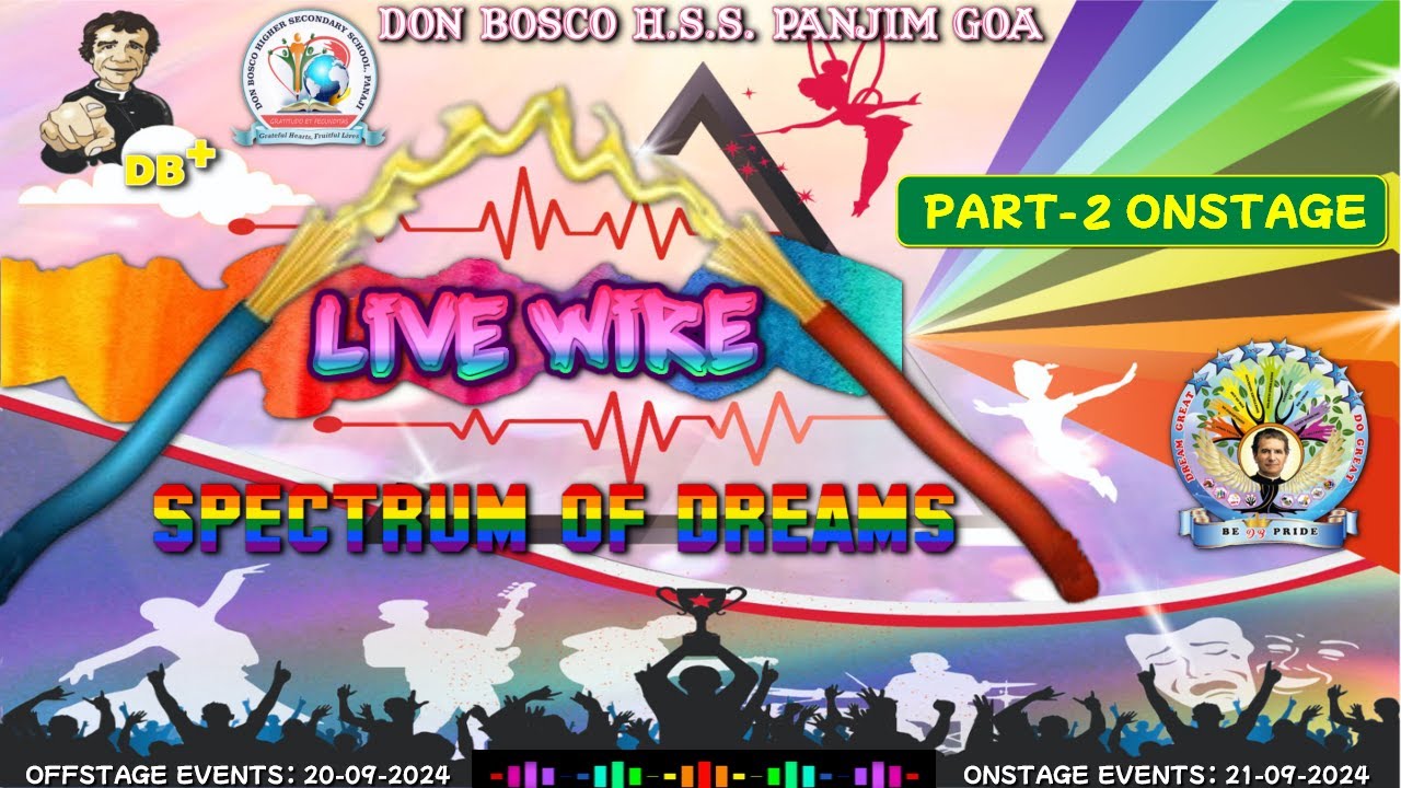 Don Bosco HSS Panjim Goa-Live wire 2024 Onstage Event-Part 2