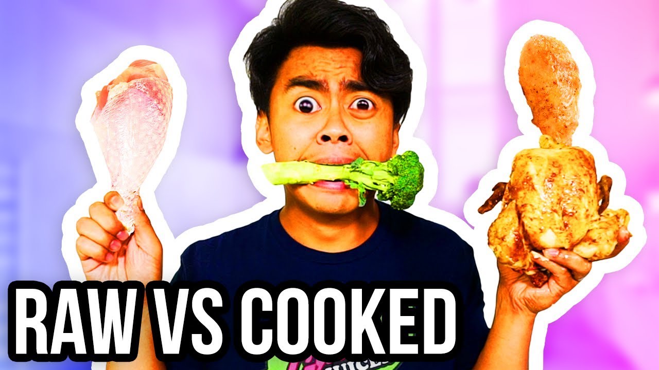 RAW FOOD VS COOKED FOOD!