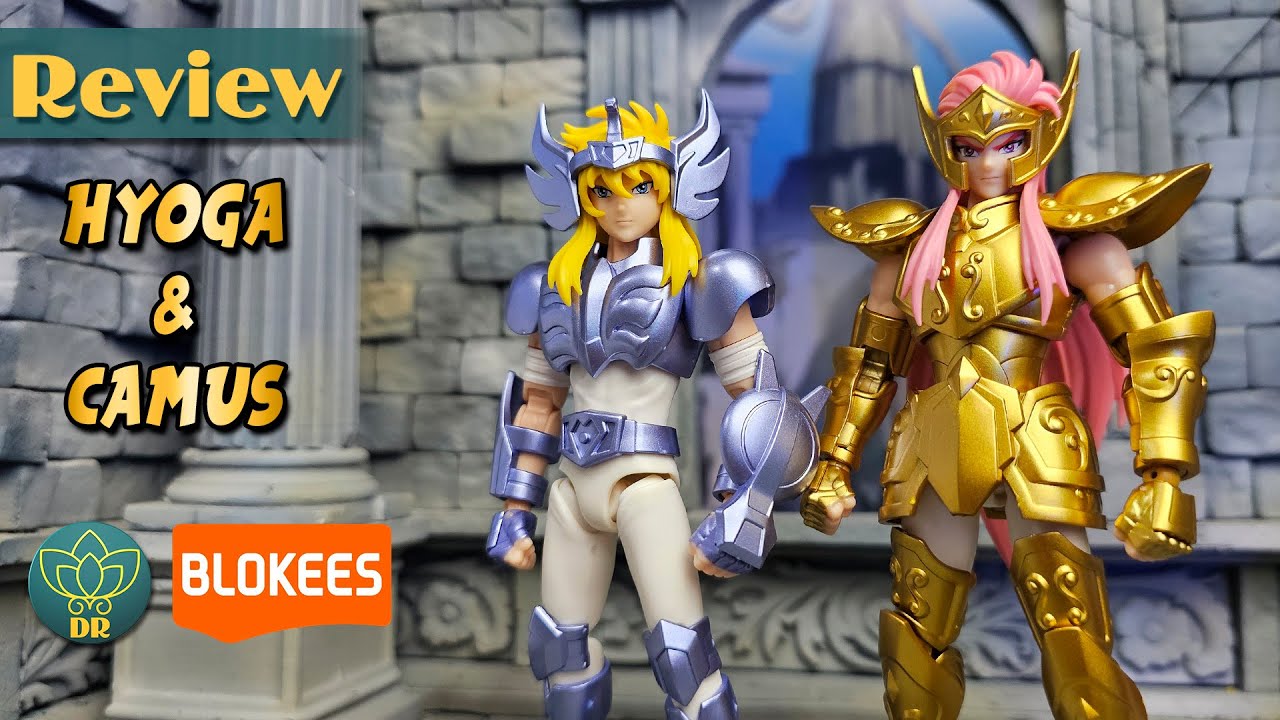 CYGNUS HYOGA & AQUARIUS CAMUS  Blokees - Saint Seiya - Champion Class Unboxing Review