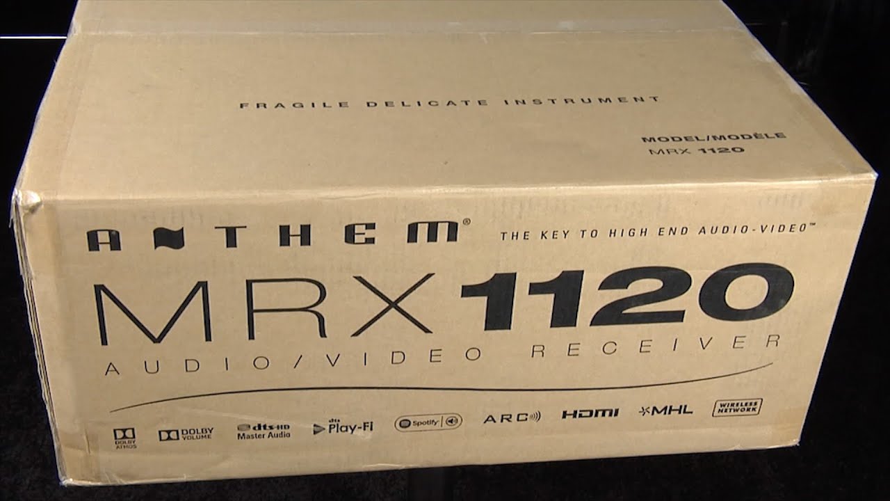 First Look Unboxing of the Anthem MRX 1120 AV Receiver