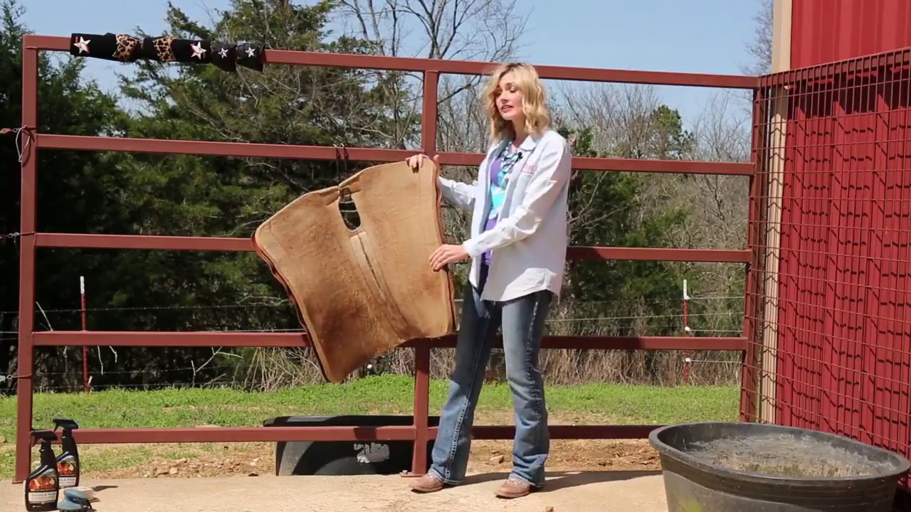 How to properly clean your 5 Star Saddle Pad!