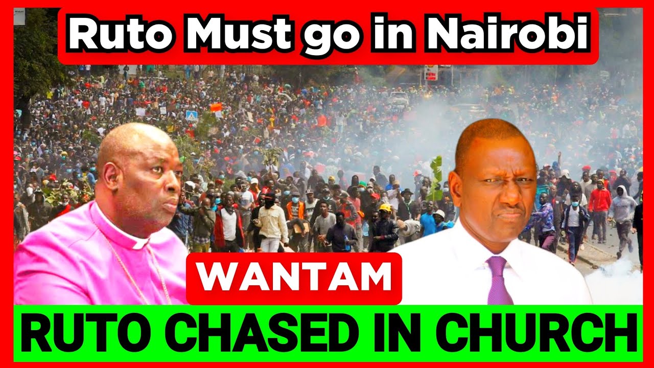 Kwenda kabisa! Uongo! Ruto Chased & Heckled in Church in Nairobi Today, TUTAM vs WANTAM