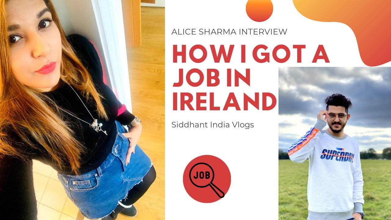How I Got A Full Time Job In Ireland | Stall the Ball- Alice Sharma Interview | Cork Vs Dublin