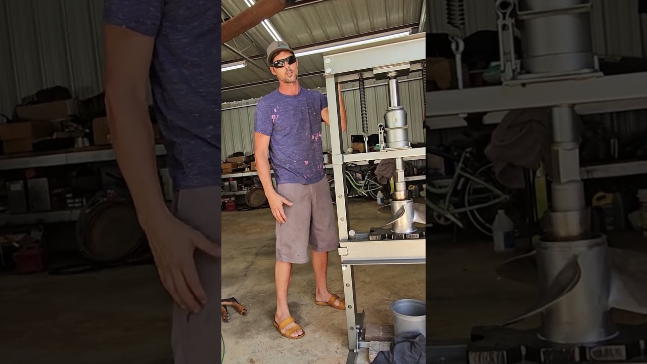 How to press in a prop hub