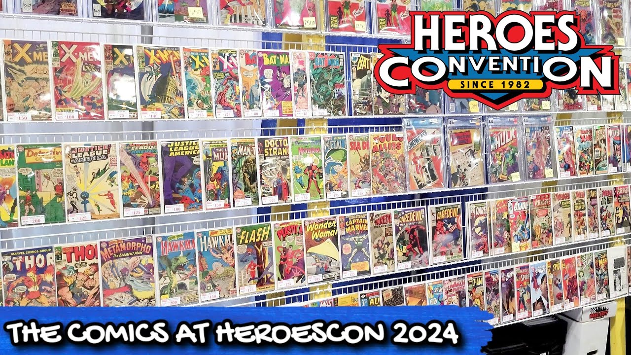 HeroesCon 2024: ALL THE COMICS!