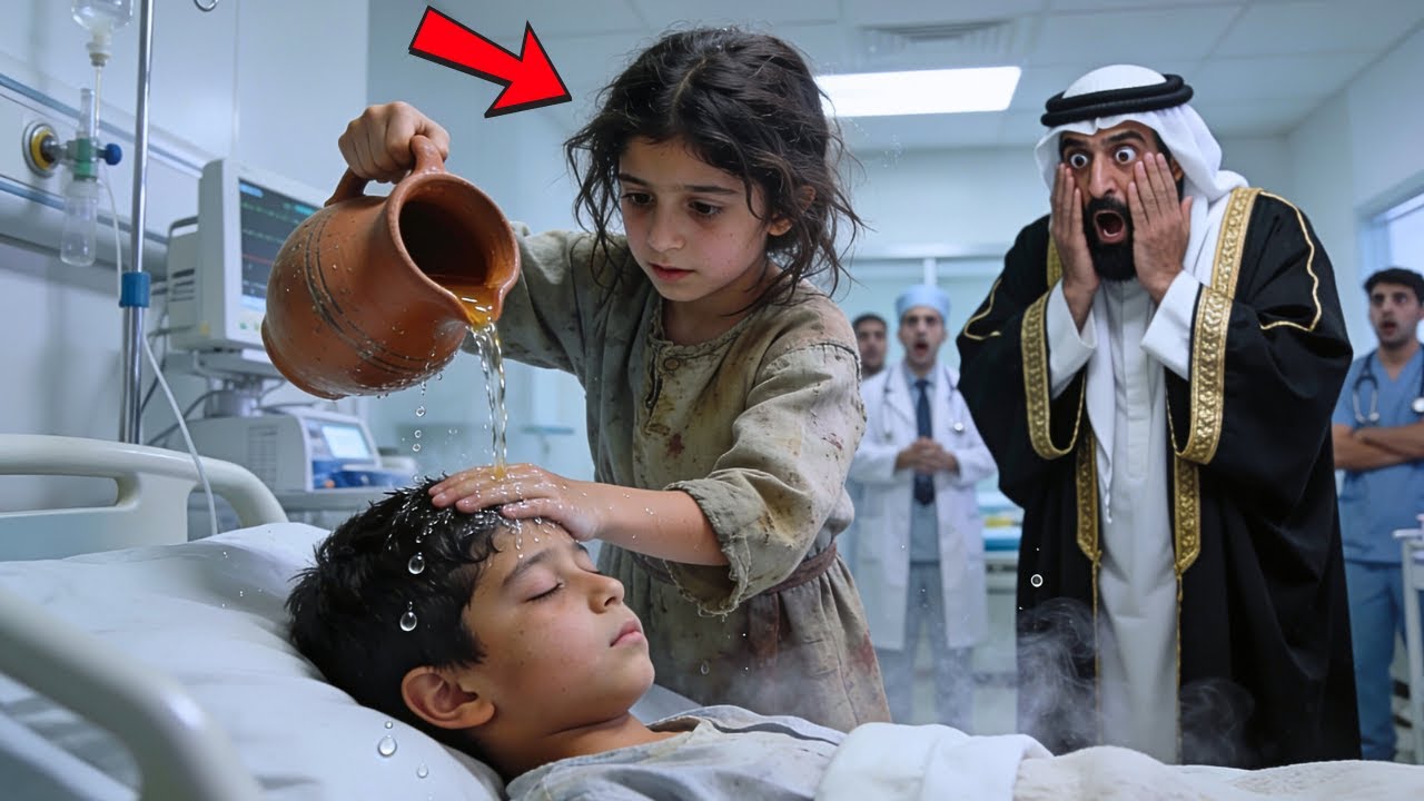 12 DOKTOR MILYARDERIN OĞLUNU IYILEŞTIREMEDI—TA KI YOKSUL KIZ ONU SUYLA ISLATANA KADAR...