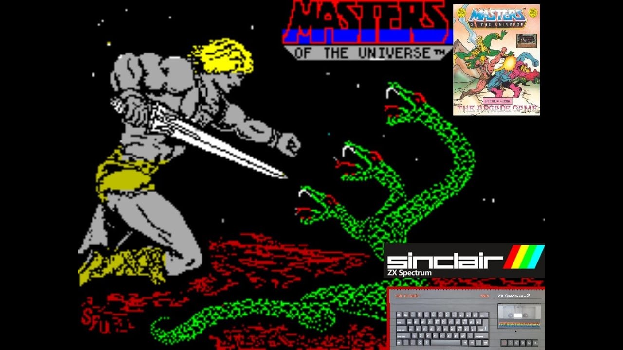 Spectrum - Masters of the Universe: The Arcade Game He-Man Si Muove Sullo Zx (Real Hardware)