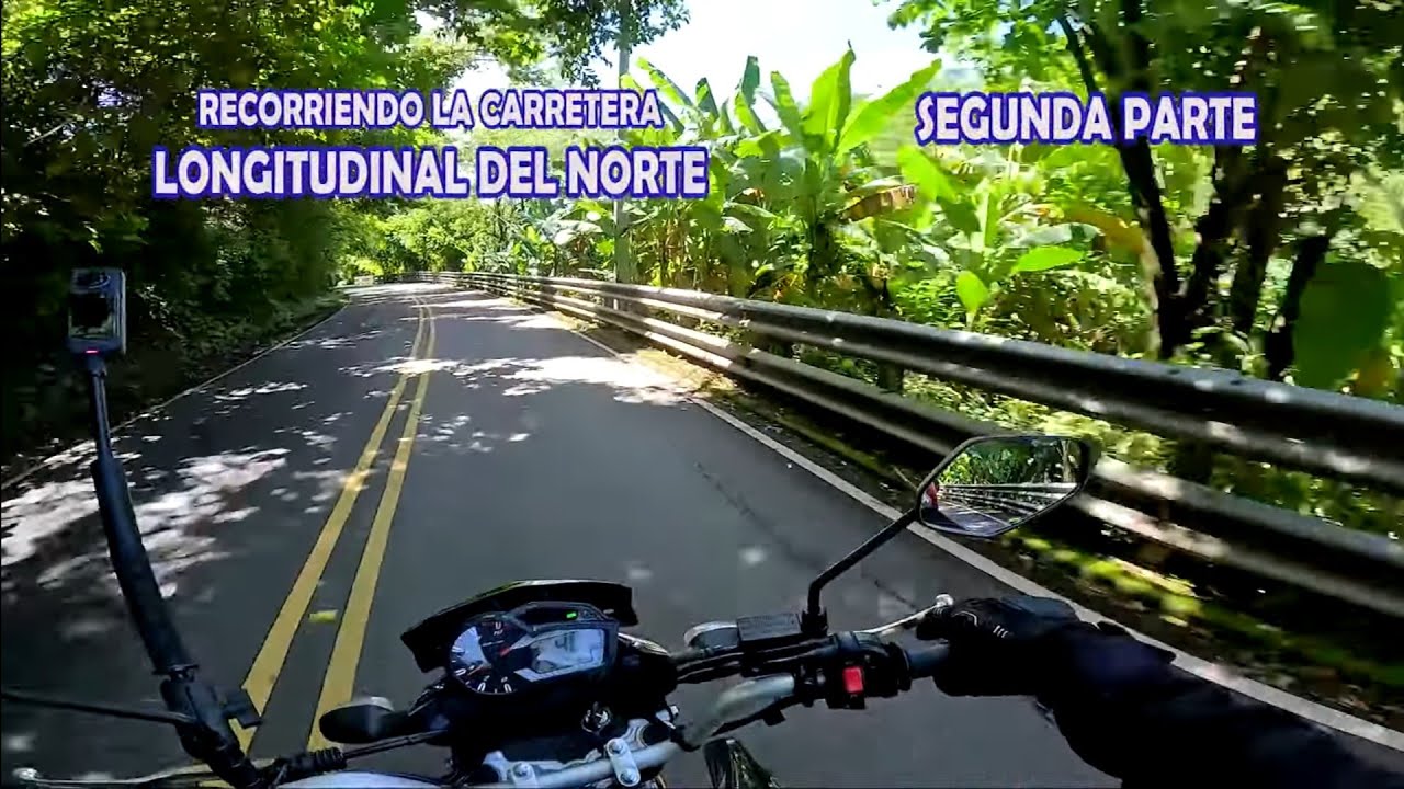 Longitudinal del Norte, Saliendo de Sensuntepeque Hasta Nuevo Eden de San Juan, EL SALVADOR Parte 2