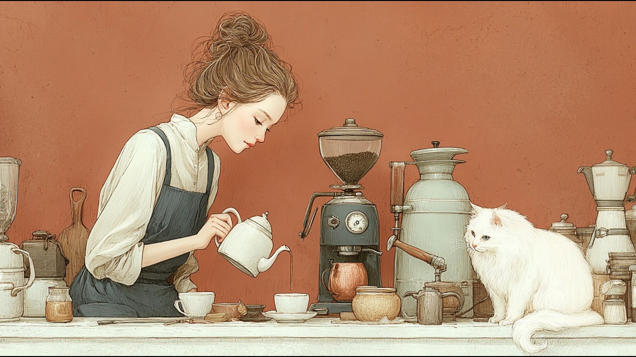 Винтажный свинг-джаз ☕ Легкий и бодрый 🌿 Уютное и радостное настроение для концентрации