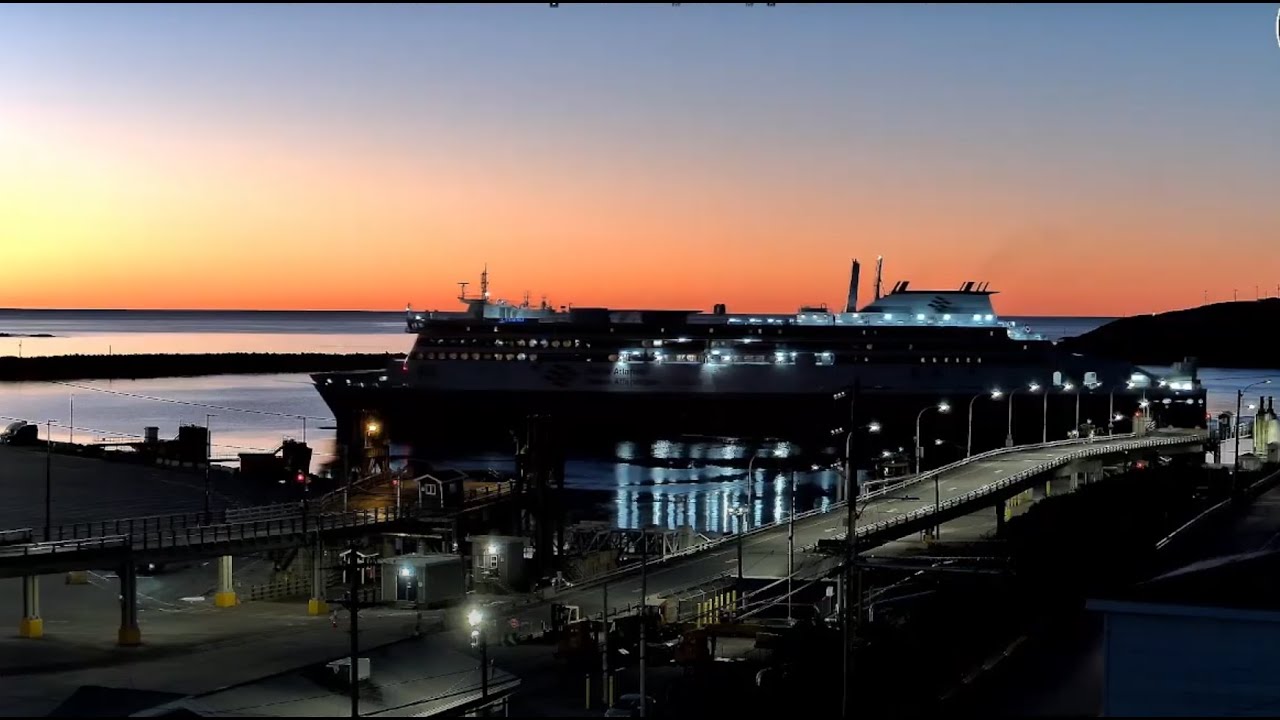 Nov 9, 2025 AM Tilley Cam -  Port aux Basques, Newfoundland - Live Stream