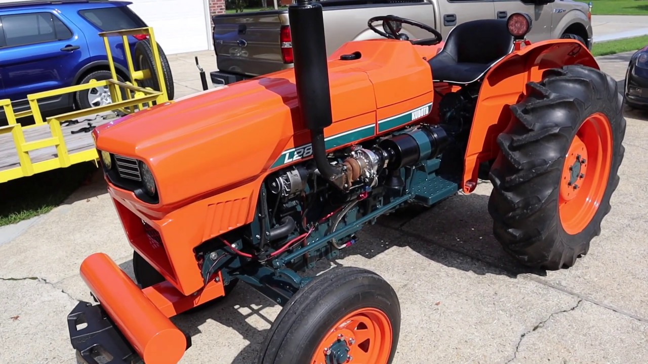 Трактор Kubota Turbo Diesel L285 — Boost!