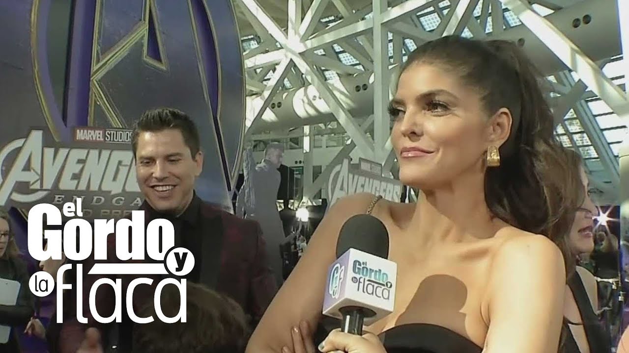 Ana Bárbara presume sus fotos con estrellas de Hollywood en el estreno de 'Avengers: Endgame' | GYF