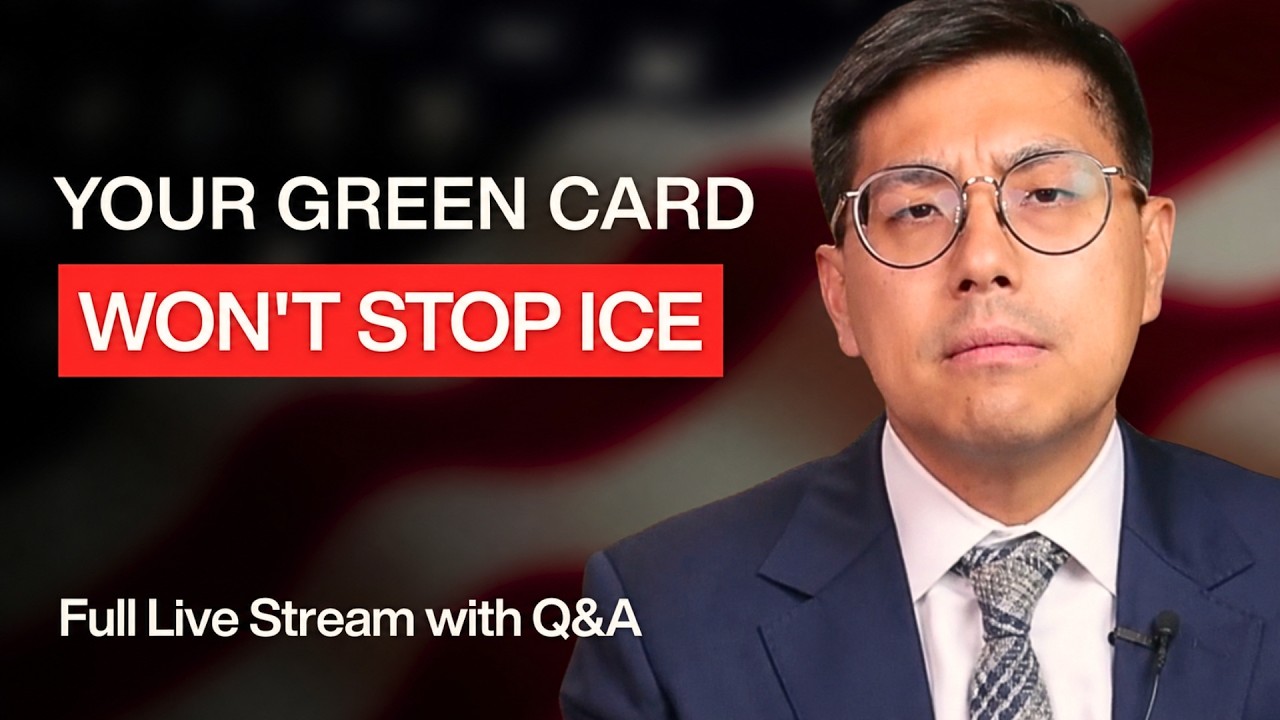 ICE Detaining People at US Airports, New USCIS AI Interviews, and an E2 Visa Win | Full Live Stream