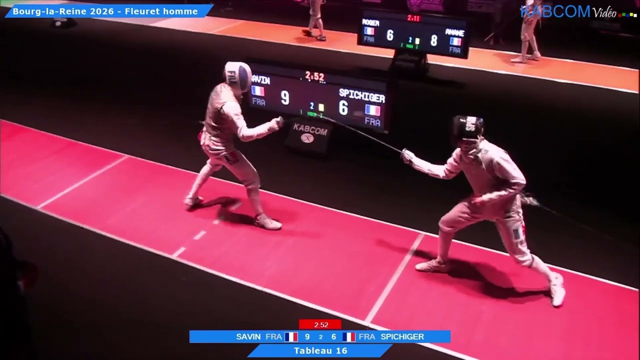 Hauts-de-Seine French Cup 2026 SMF - L16 - Rafael Savin FRA v Antoine Spichiger FRA