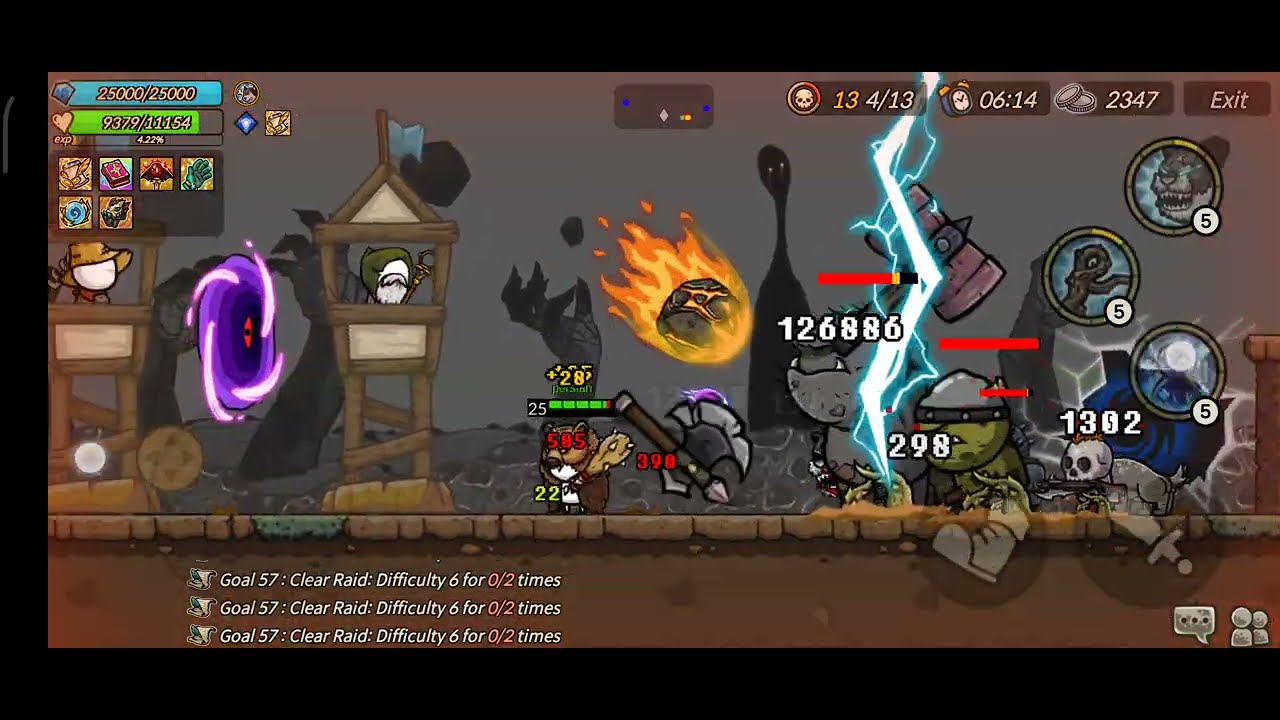 Castle Defense Online solo level 10 druid