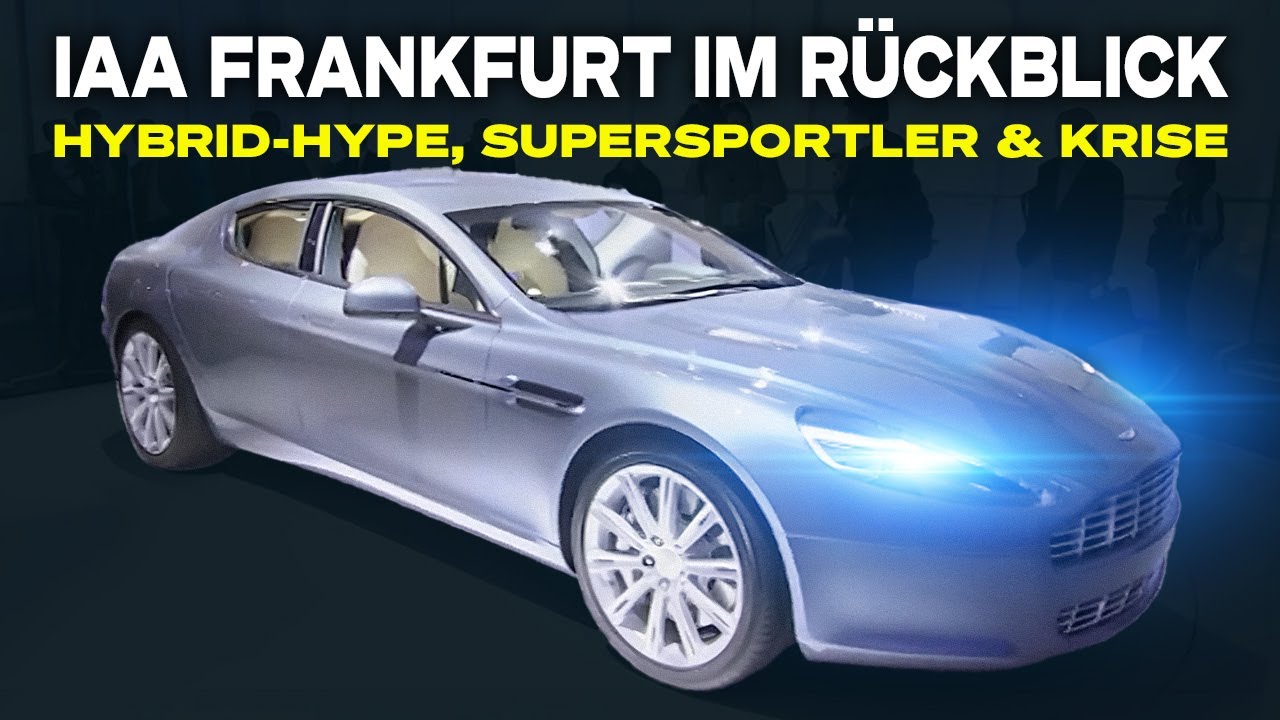 Zurück in 2009: IAA Frankfurt im Rückblick – Hybrid-Hype, Supersportler & Krise | Motorvision | HD