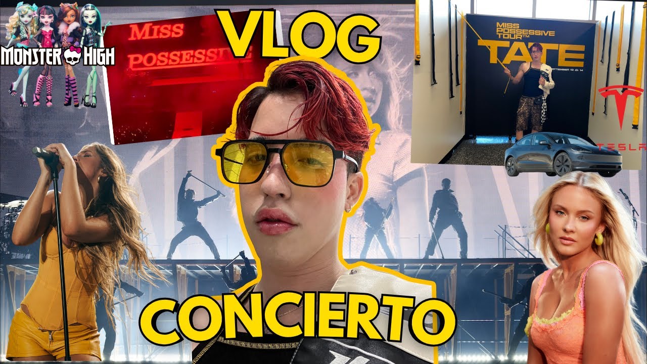 NOS VAMOS  AL CONCIERTO DE TATE MCRAE | ROAD TRIP TO ORLANDO | VLOG  ADRIAN PEACHY