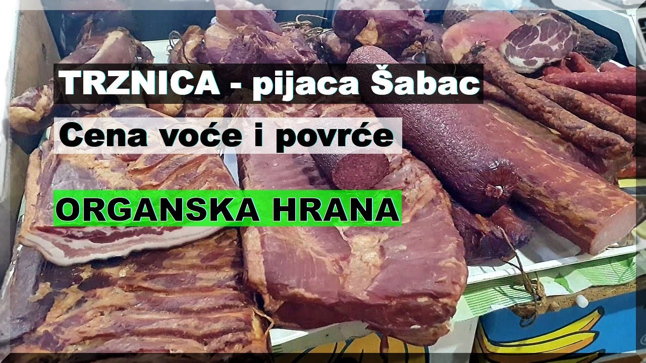 Tržnica - pijaca &Scaron;abac - cene voća, cene povrća