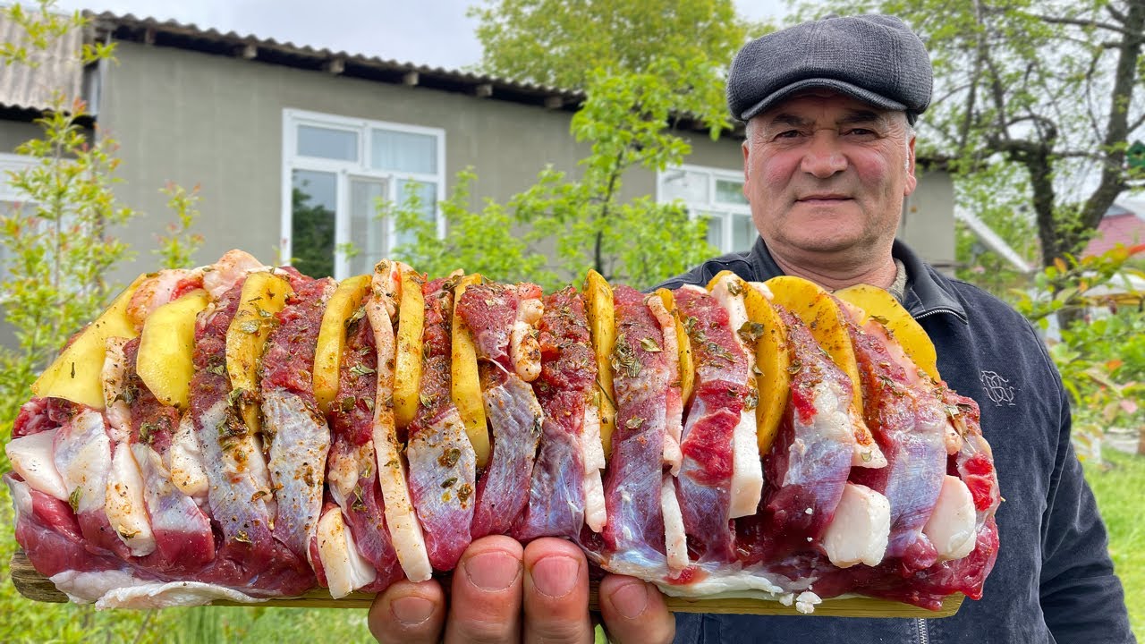 Мало кто так готовит говядину! Вкусный ужин из самых простых продуктов. Деревенская жизнь