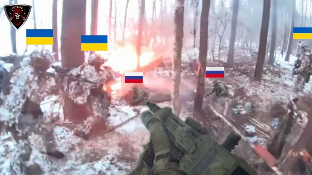 ⚡️No Mercy Ukrainian Special Forces Storm Russian foxholes Head-On