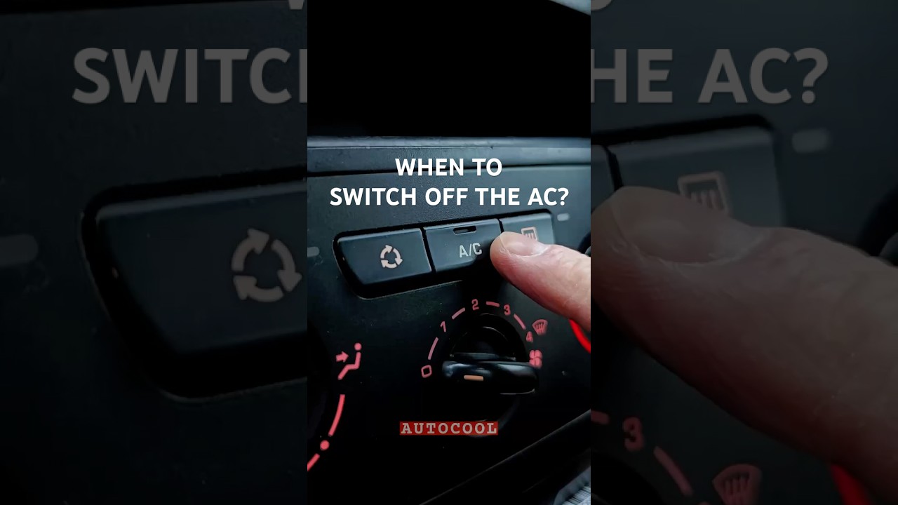 AC Off Before Engine—Myth or Must