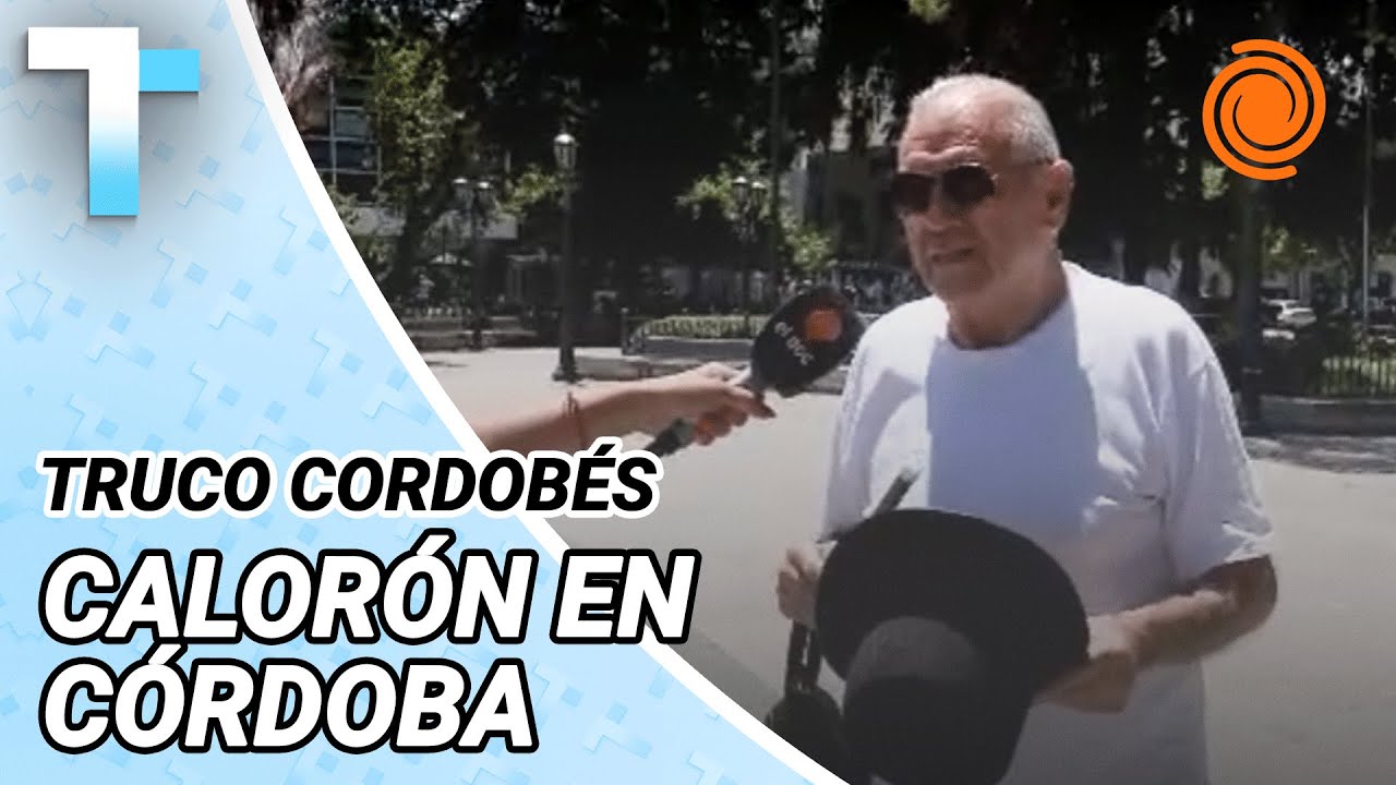 ¿Cuál es el truco cordobés para pasar el calor? Altas temperaturas en Córdoba