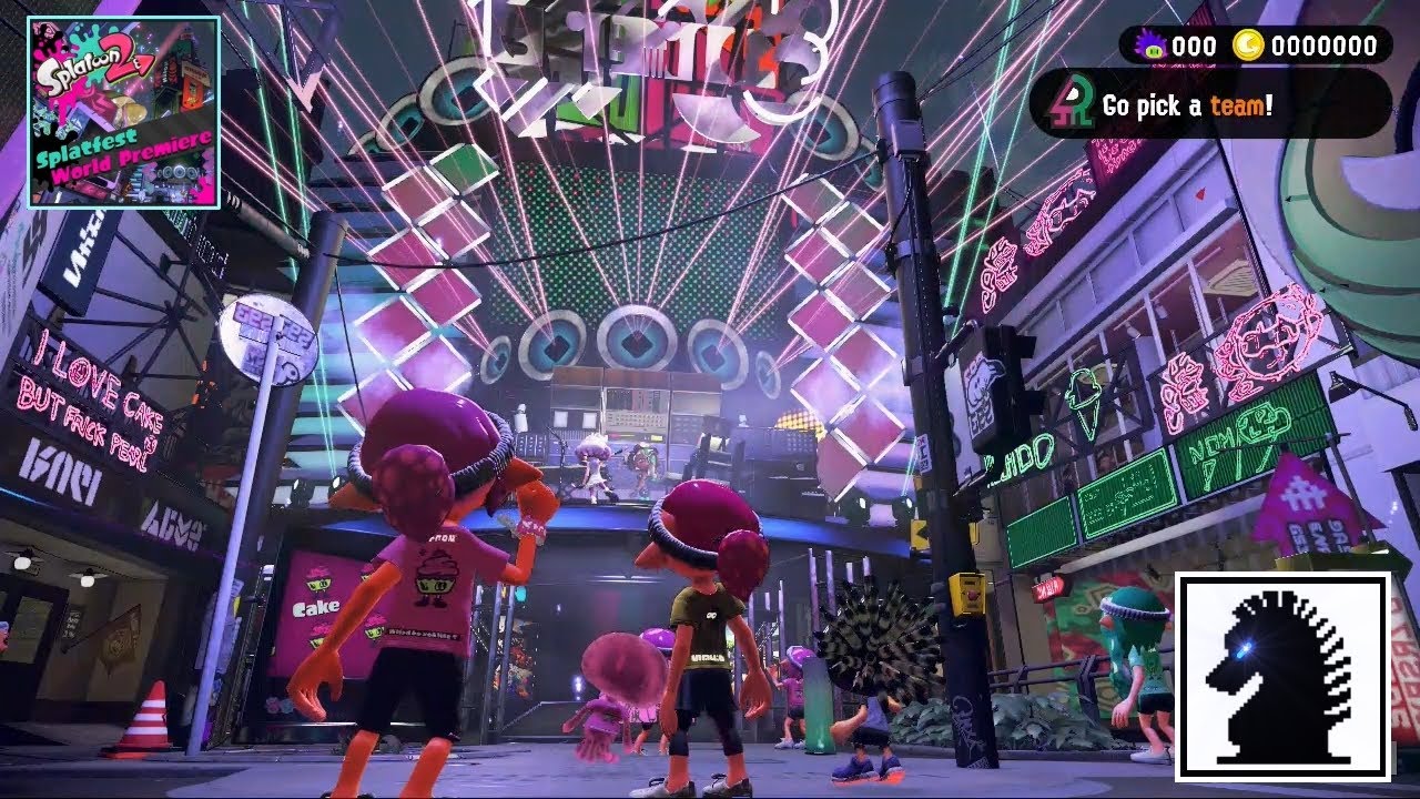 NS Splatoon 2  - Splatfest World Premiere: Cake vs Ice Cream