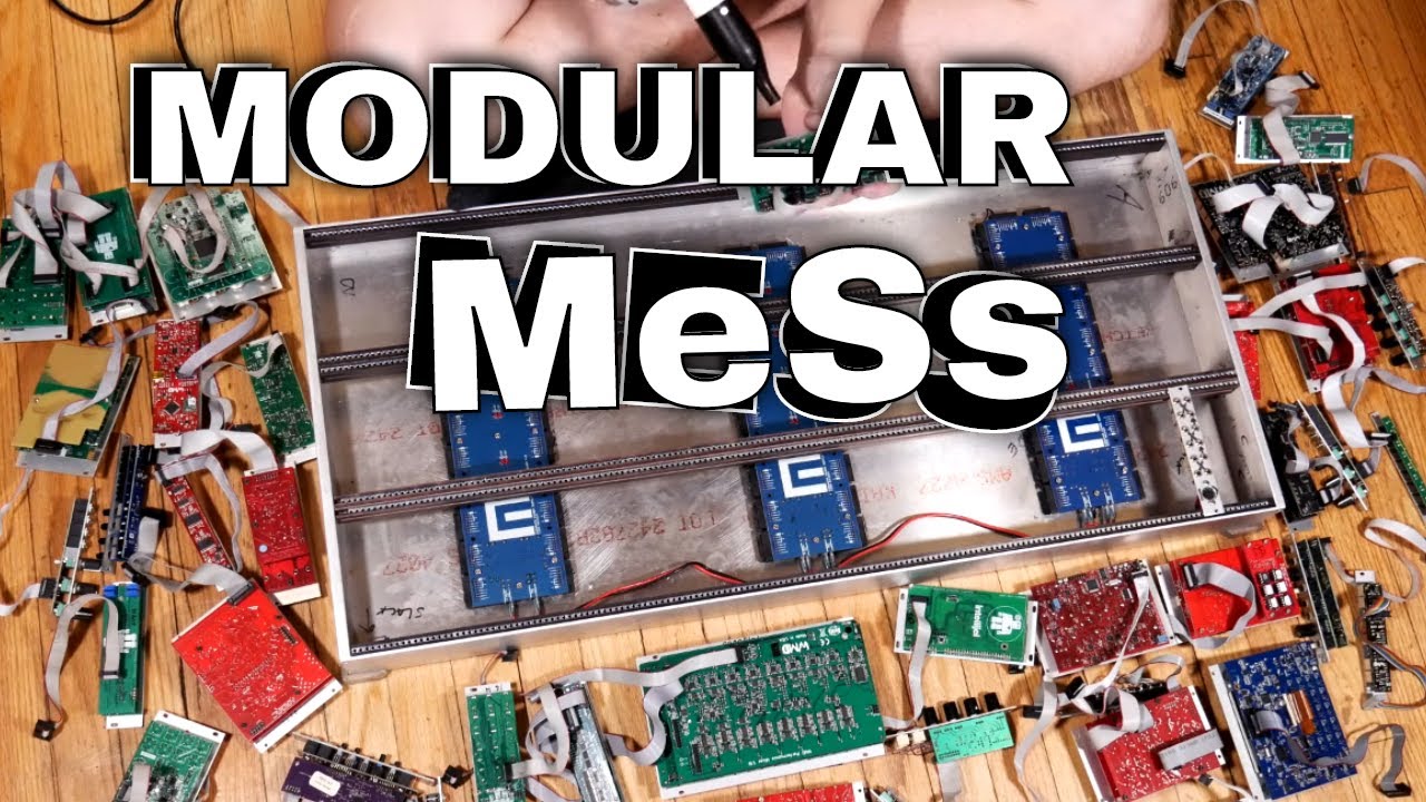 Modular Mess: DIY Eurorack Case Power Supply Swap