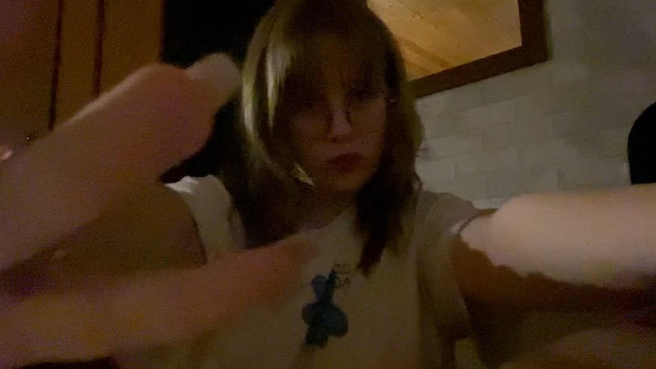 asmr стрижка от парикмахера новичка