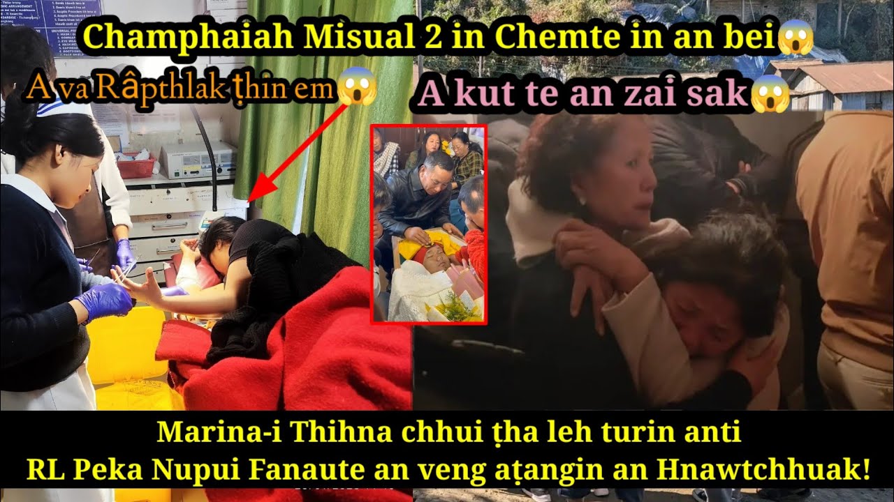 Misual 2 in Chemte in an bei😱Marina-i thihna chhui ṭha leh turin anti || Mi 3 an man