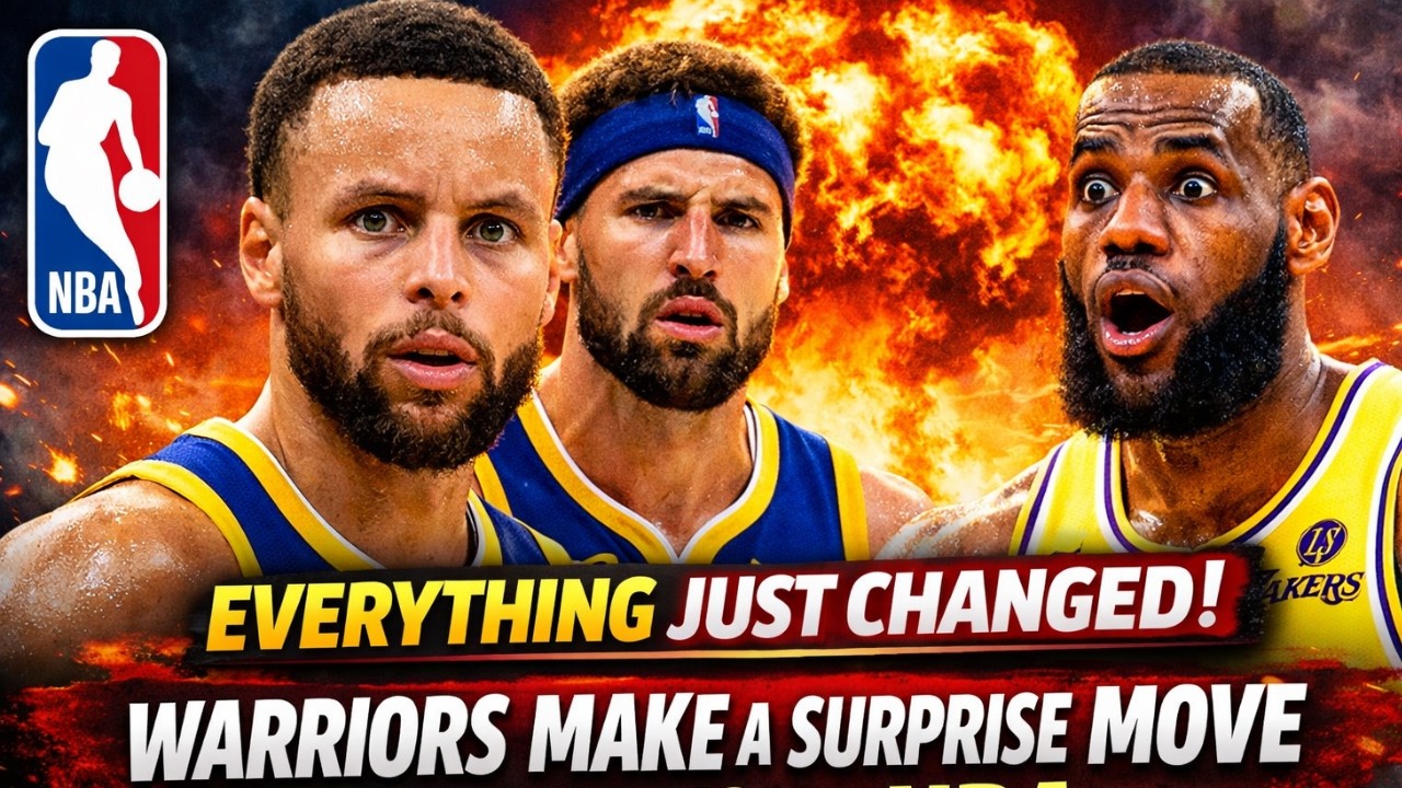 🚨 EVERYTHING JUST CHANGED! Warriors Make a Surprise Move That Shocks the NBA 🏀