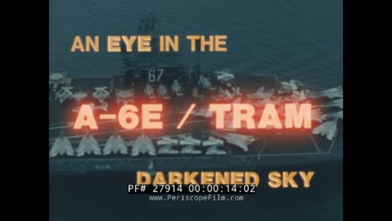 1980’S GRUMMAN A-6E INTRUDER TRAM SYSTEM PROMO FILM “AN EYE IN THE DARKENED SKY