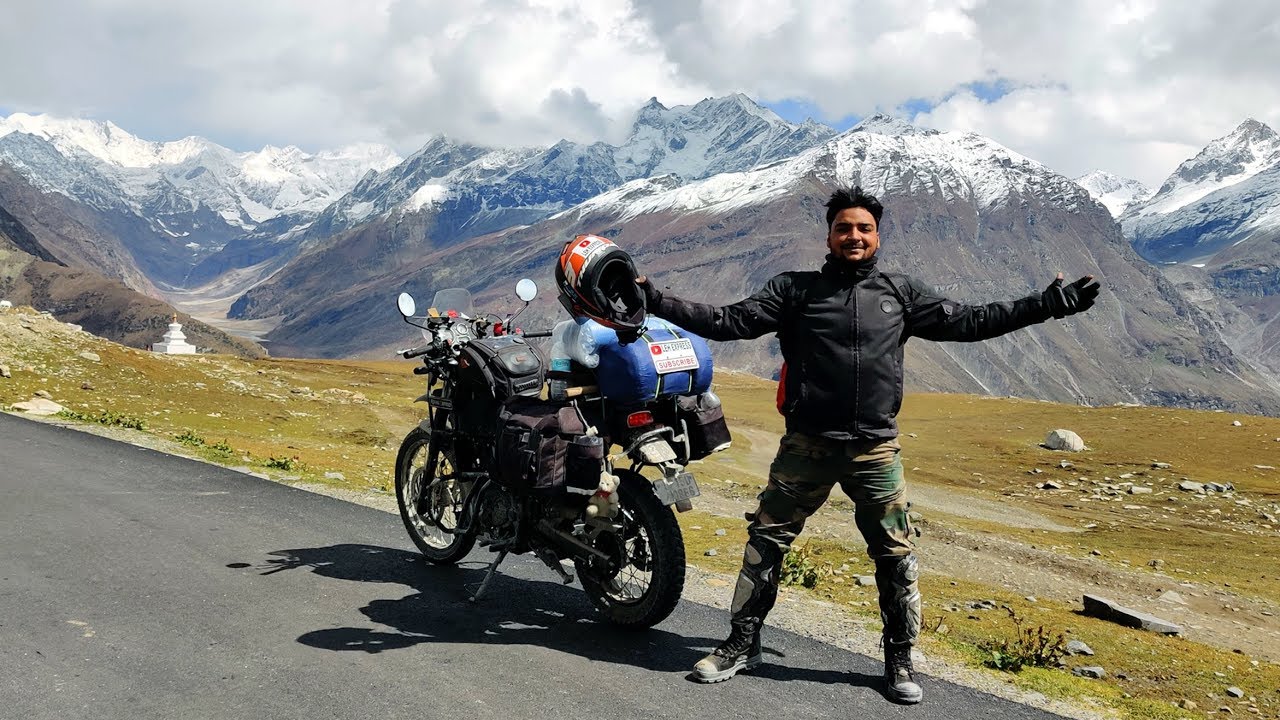 Manali to Jispa 😳🏍️🏔️❄️ Royal Enfield Himalayan @Lehexpress