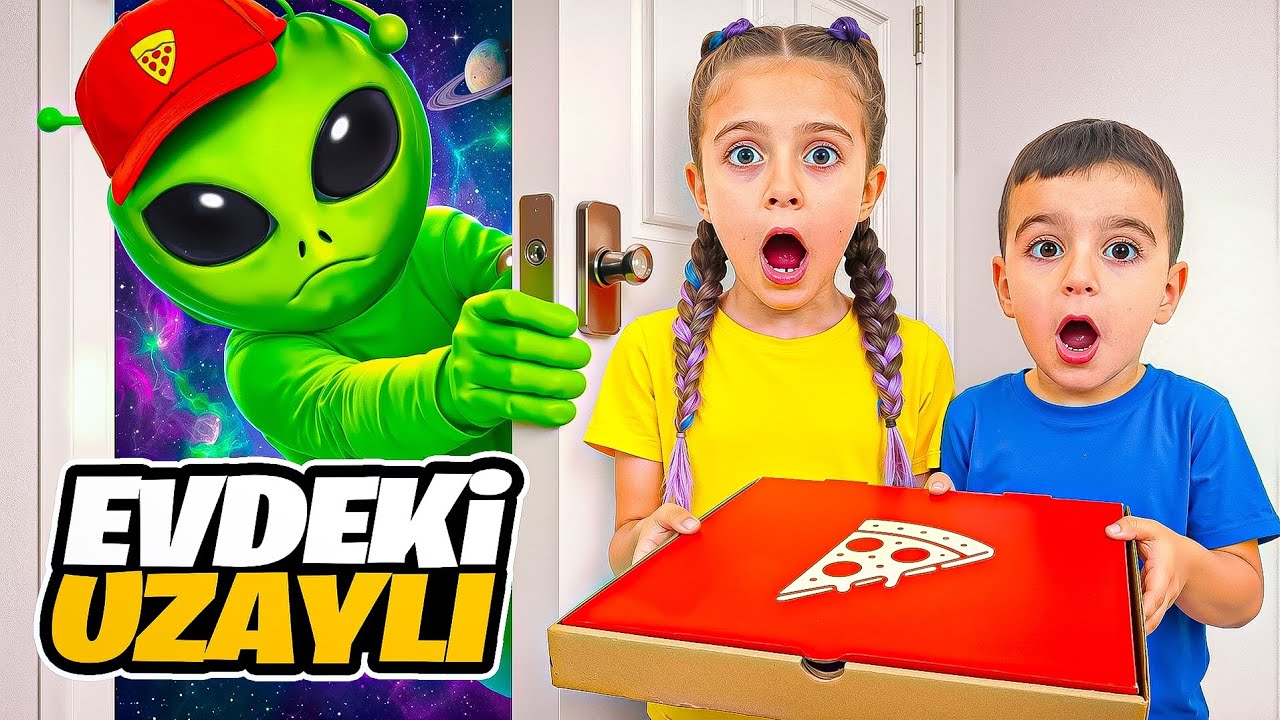 EVDEKİ UZAYLI KİM !!POYRAZ ELİF TUZAK KURDU!!!