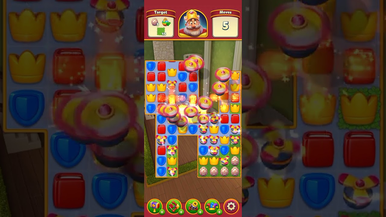 Royal Match Level 211-220 Full Gameplay (Walkthrough) #royalmatch #royalmatchgameplay