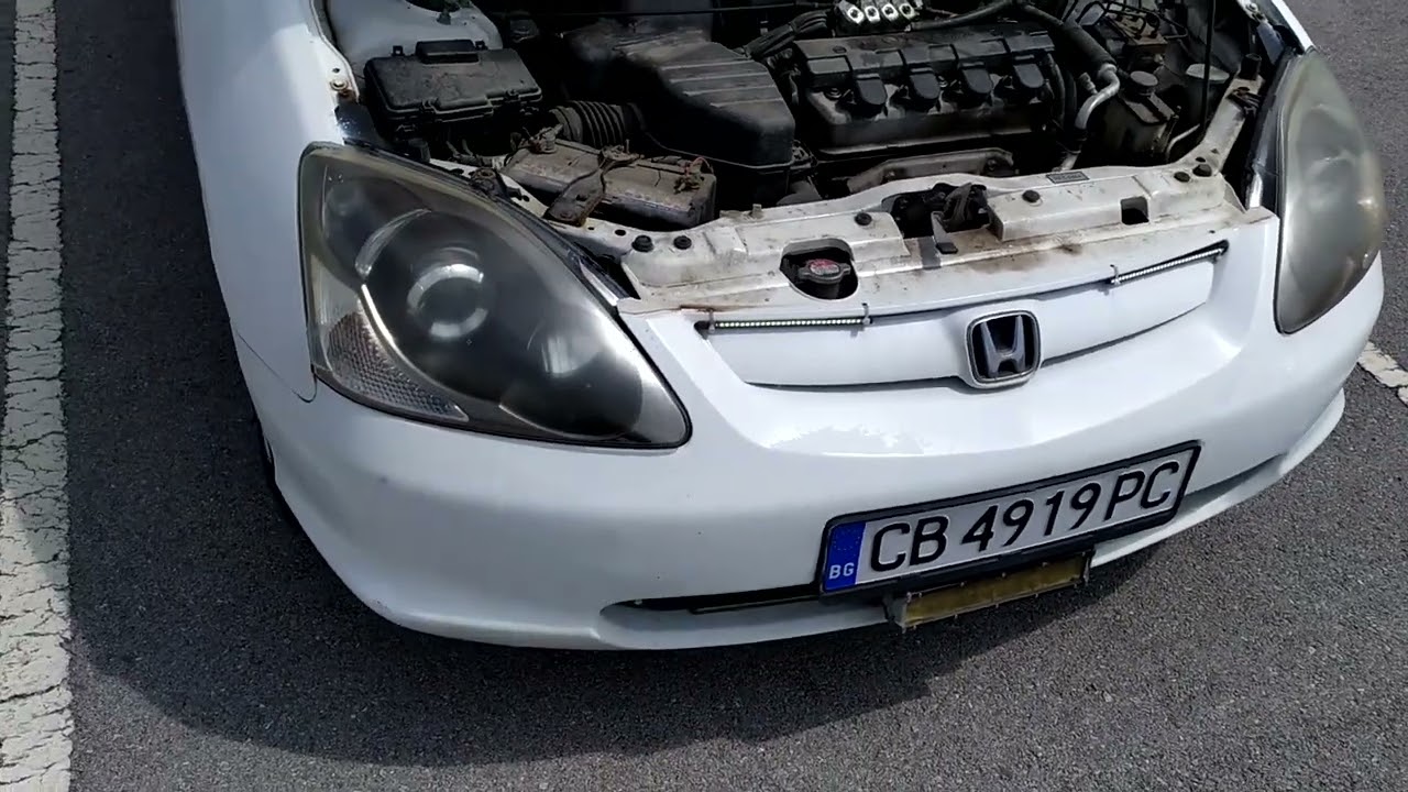 Honda Civic 7 - 1.4, 90 к.с. (2001 г.) - видео за продажба