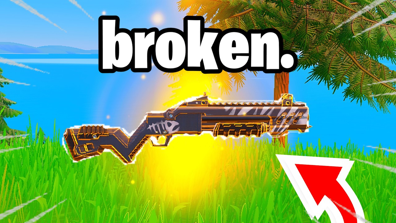 Я нашёл секретный *сломанное* ружьё в Fortnite Reload...