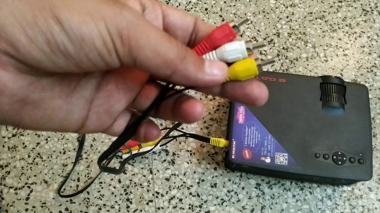 How to Connect DTH and Projector, Connect Projector with DVD players and DTH