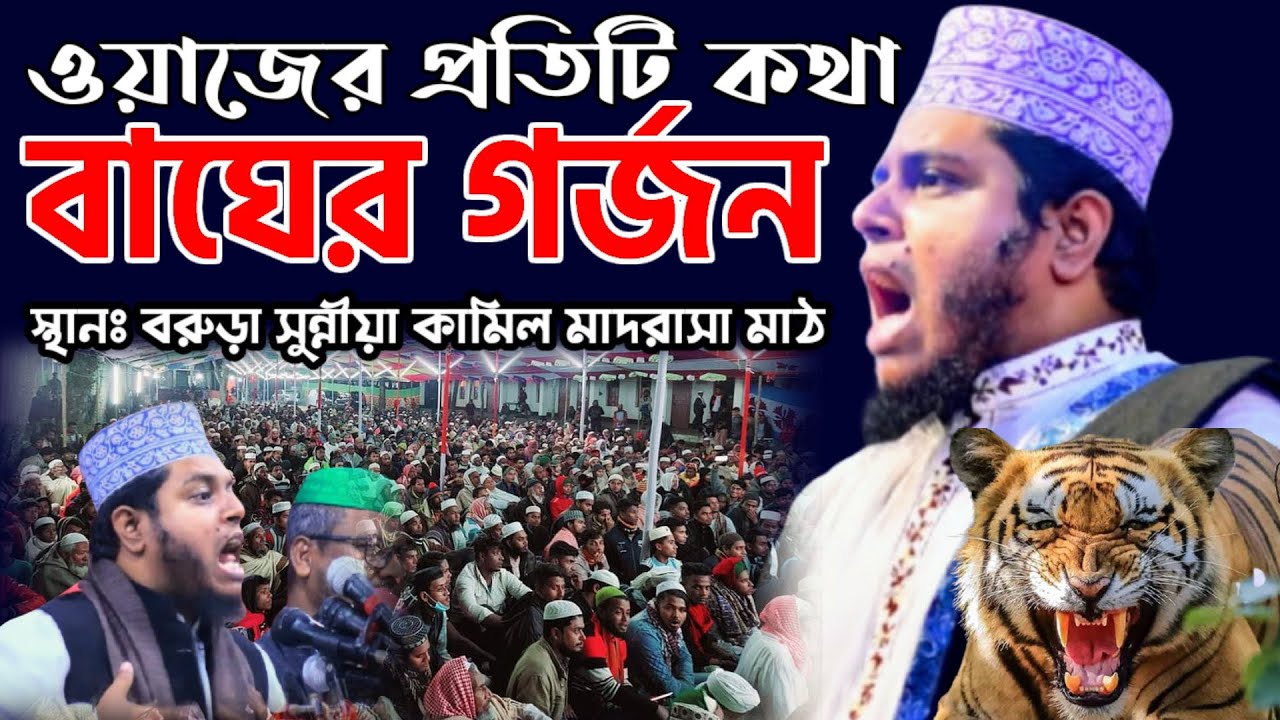 জিহাদীর ওয়াজ তো নয় যেনো বাঘের গর্জন | মুফতী আলাউদ্দীন জিহাদী | Mufti alauddin jihadi